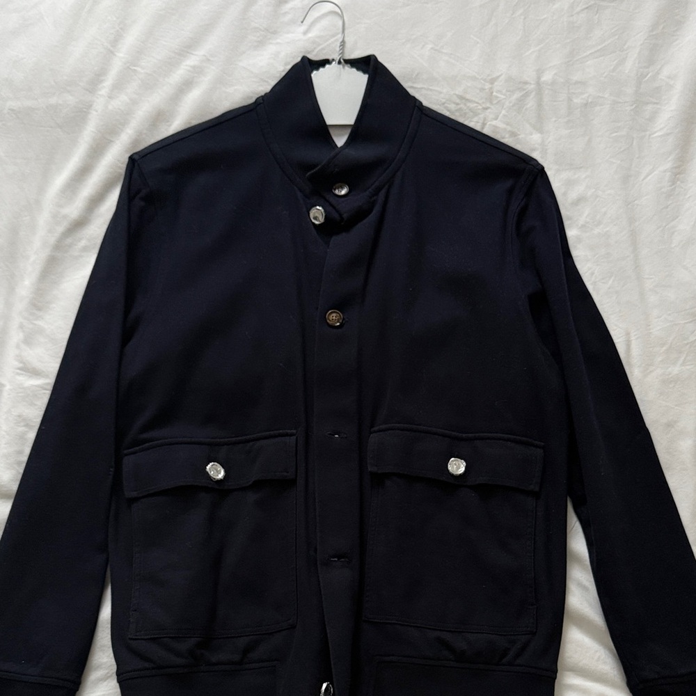 Ted Baker Navy Cardigan Sweatshirt